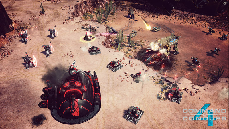 Illustration for article titled Command & Conquer 4 Crawler Moves Out